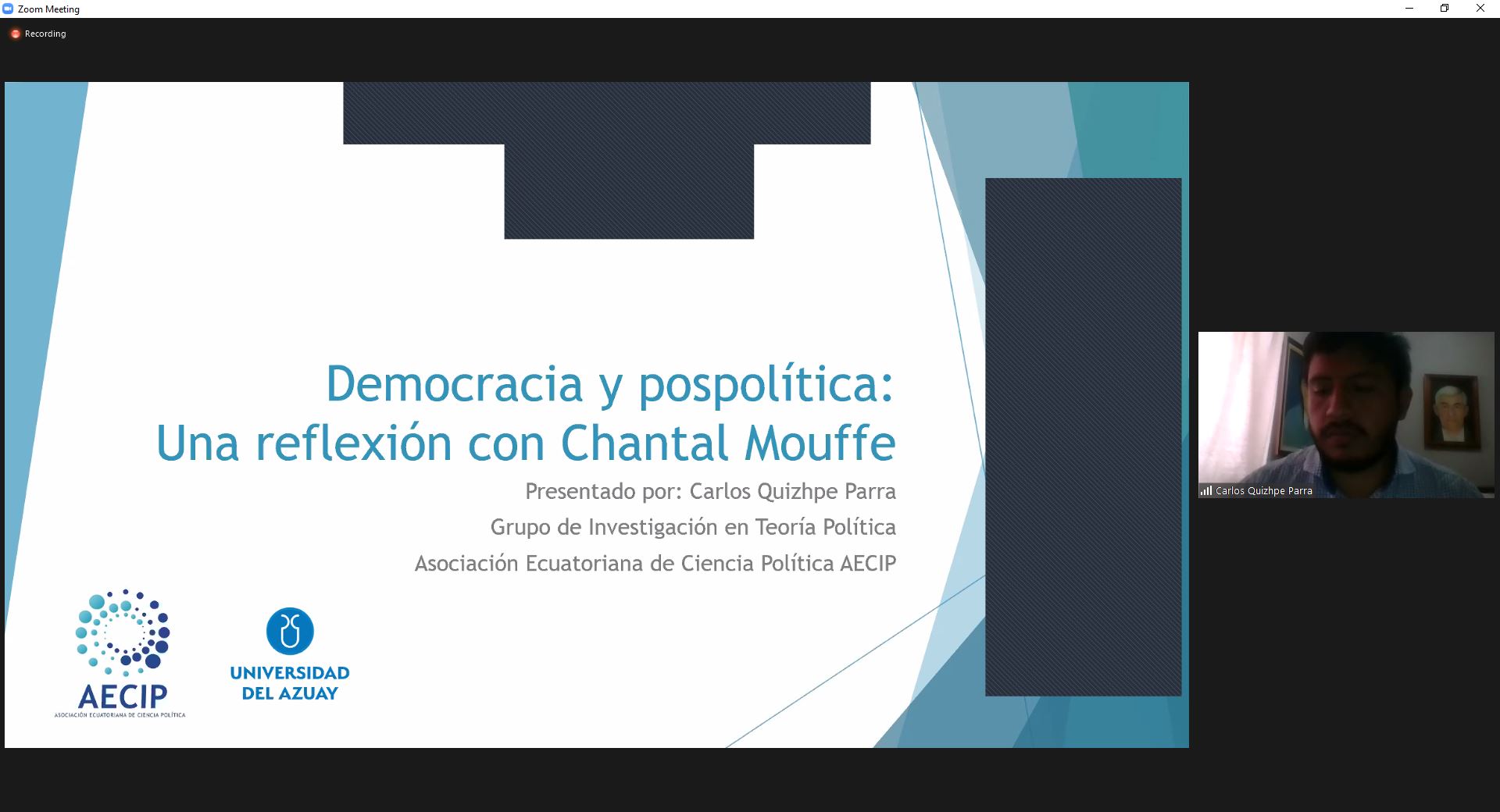 Democracia y pospolítica: “Tenemos voto pero no tenemos voz”