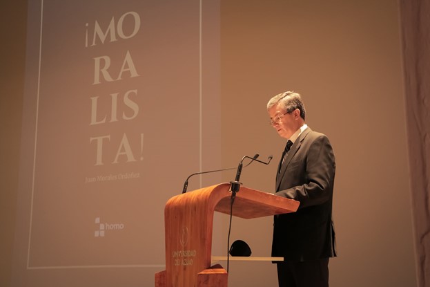 Lanzamiento del libro “Moralista” de Juan Morales
