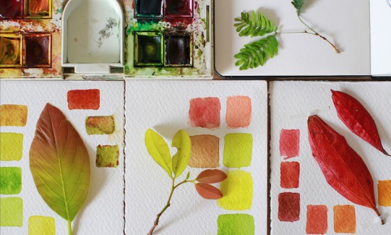 LA ACUARELA Y LA NATURALEZA