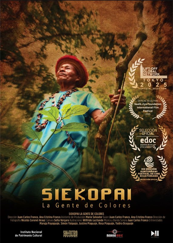 Proyección del Documental “Siekopai. La gente de colores” y conversatorio con su Director, el Antropólogo Juan Carlos Franco 