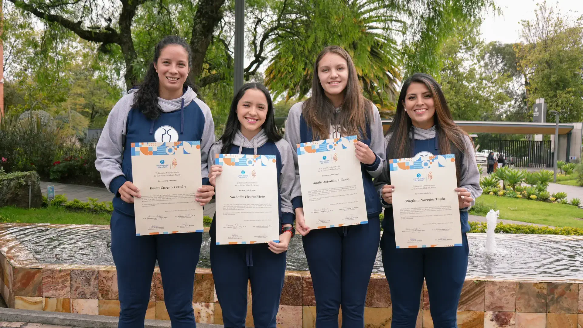 Reconocimiento a nuestras deportistas por su participación en el torneo FISU América 2025