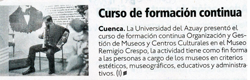 Curso de formación continua