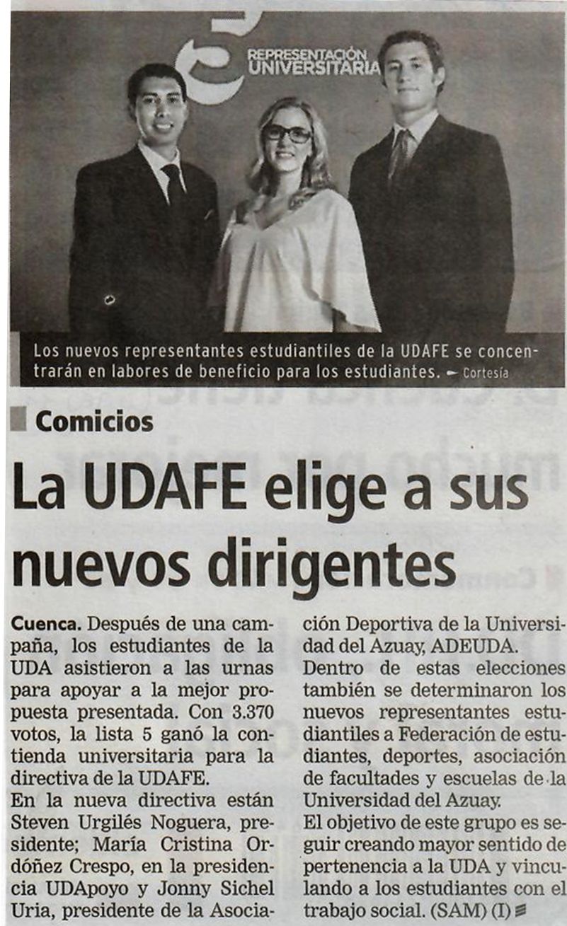La UDAFE elige a sus nuevos dirigentes