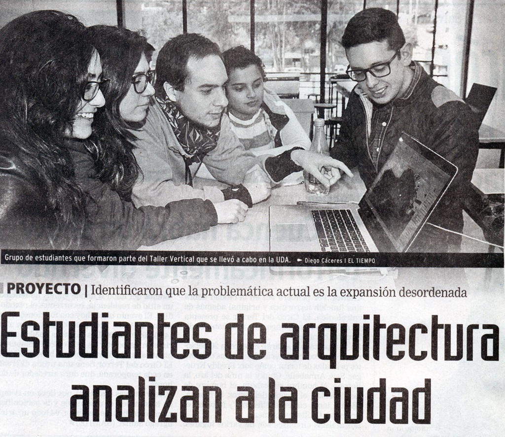 Estudiantes de arquitectura analizan a la ciudad 
