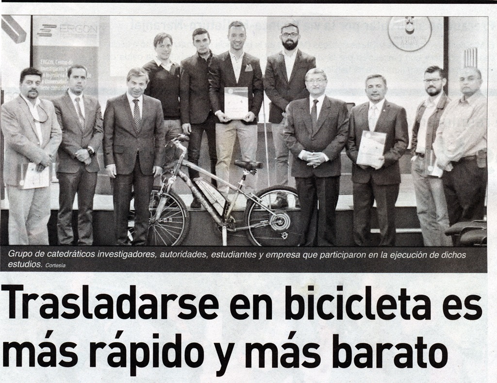 Trasladarse en bicicleta es más rápido y más barato