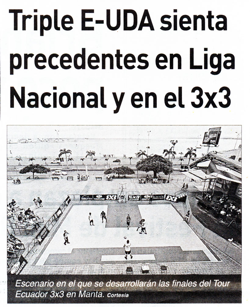 Triple E-UDA sienta precedentes en Liga Nacional y en el 3×3