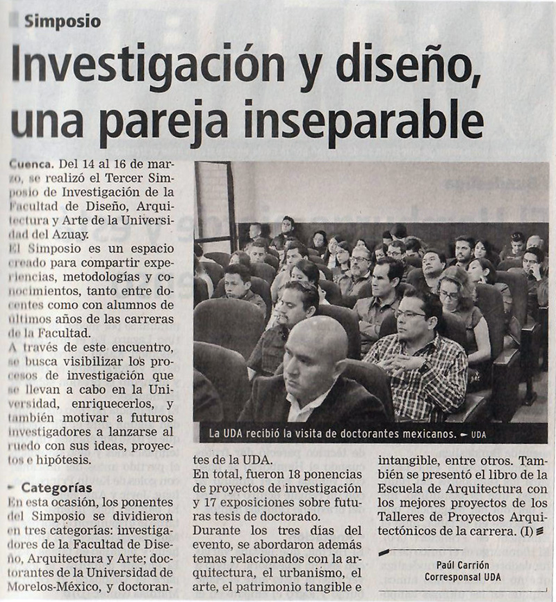 Investigación y diseño, una pareja inseparable