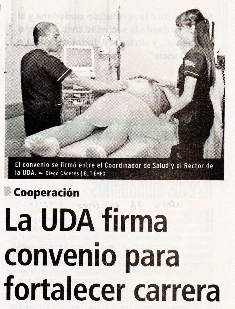 La UDA firma convenio para fortalecer carrera