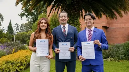 Posesión de los nuevos representantes estudiantiles 2024 - 2025