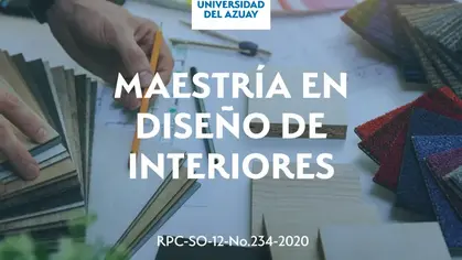 Una maestría para repensar en estos tiempos nuestra relación con el entorno