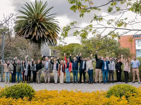 Visita de COSUDE Y CEELA al Showcase y Pabellón de la Universidad