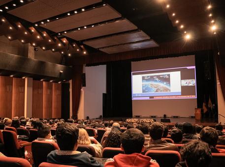 Rodney Martínez y su conferencia "La situación climática mundial y el fenómeno de El Niño"