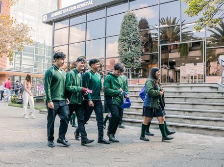 Visita del colegio La Salle 