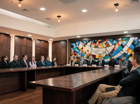 Reunión del Directorio de la Cámara de Comercio 