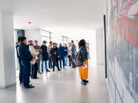 Develamiento del conjunto pictórico “Las Cuatro Esquinas”