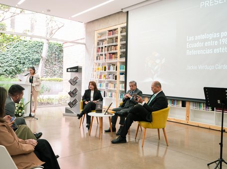 Presentación del libro “Antologías poéticas en el Ecuador entre 1980 y 2018”