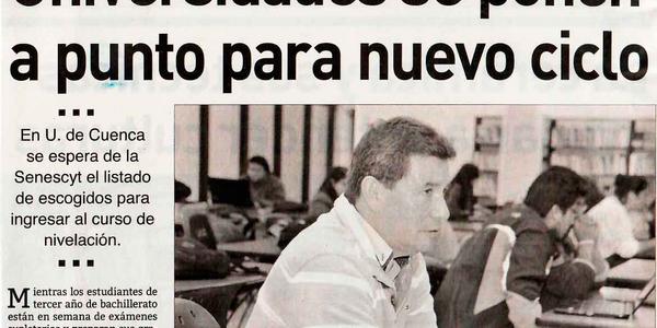 Inscripciones en universidades a nuevo ciclo previo a matrículas