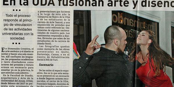 En la UDA fusionan arte y diseño