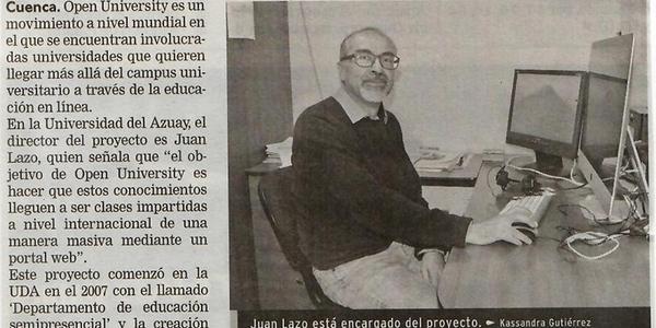 Cruzar fronteras, objetivo de Open University