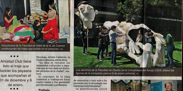 Mascaradas toman forma para concurso