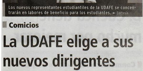 La UDAFE elige a sus nuevos dirigentes