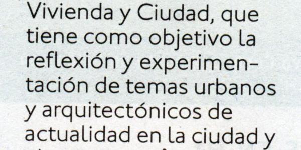 Taller Vivienda y Ciudad 
