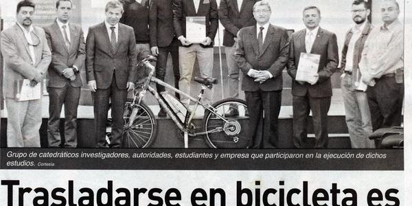 Trasladarse en bicicleta es más rápido y más barato