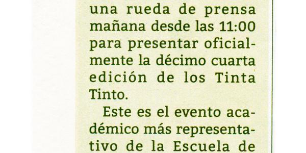 Encuentro Tinta Tinto