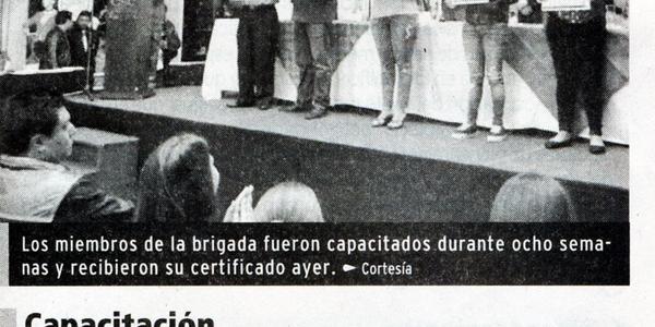 Brigada de Millenium Plaza es certificada 