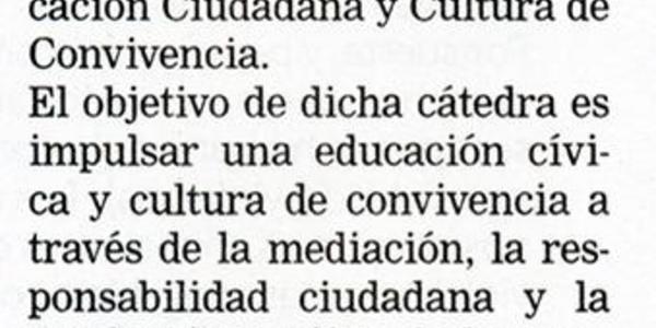  Universidades apoyan a la mediación 