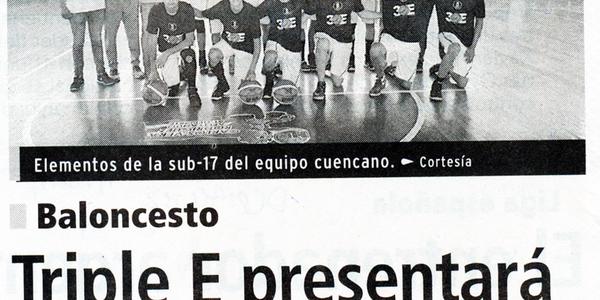 Triple E presentará equipo para torneo 