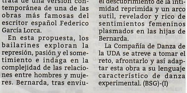 Danza experimental de la UDA en Pumapungo 