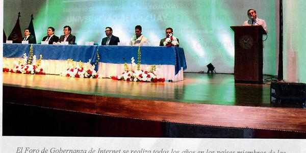 El fin de semana en la UDA se llevó a cabo el foro “Internet Governance Forum” Ecuador 2018