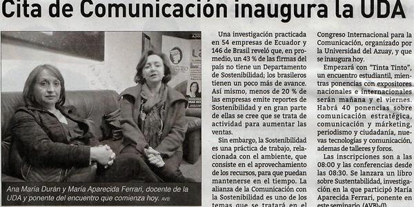 Cita de comunicación inaugura la UDA