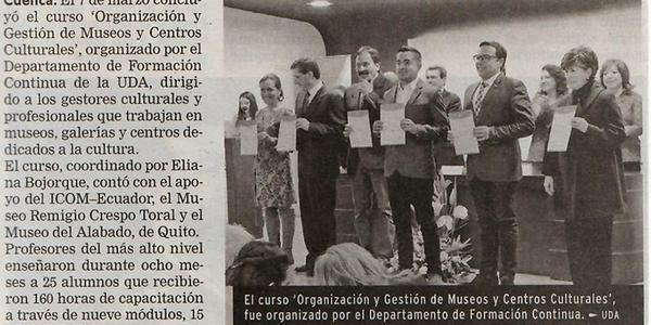 Curso sobre cómo se gestiona un museo 