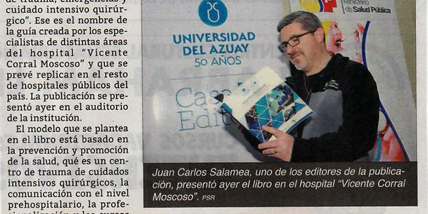 Guía para traumas y otras emergencias tiene hospital 