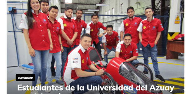 Estudiantes de la Universidad del Azuay participarán en competencia internacional de eficiencia energética