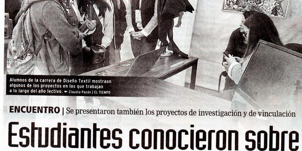 Estudiantes conocieron sobre oferta académica en la UDA