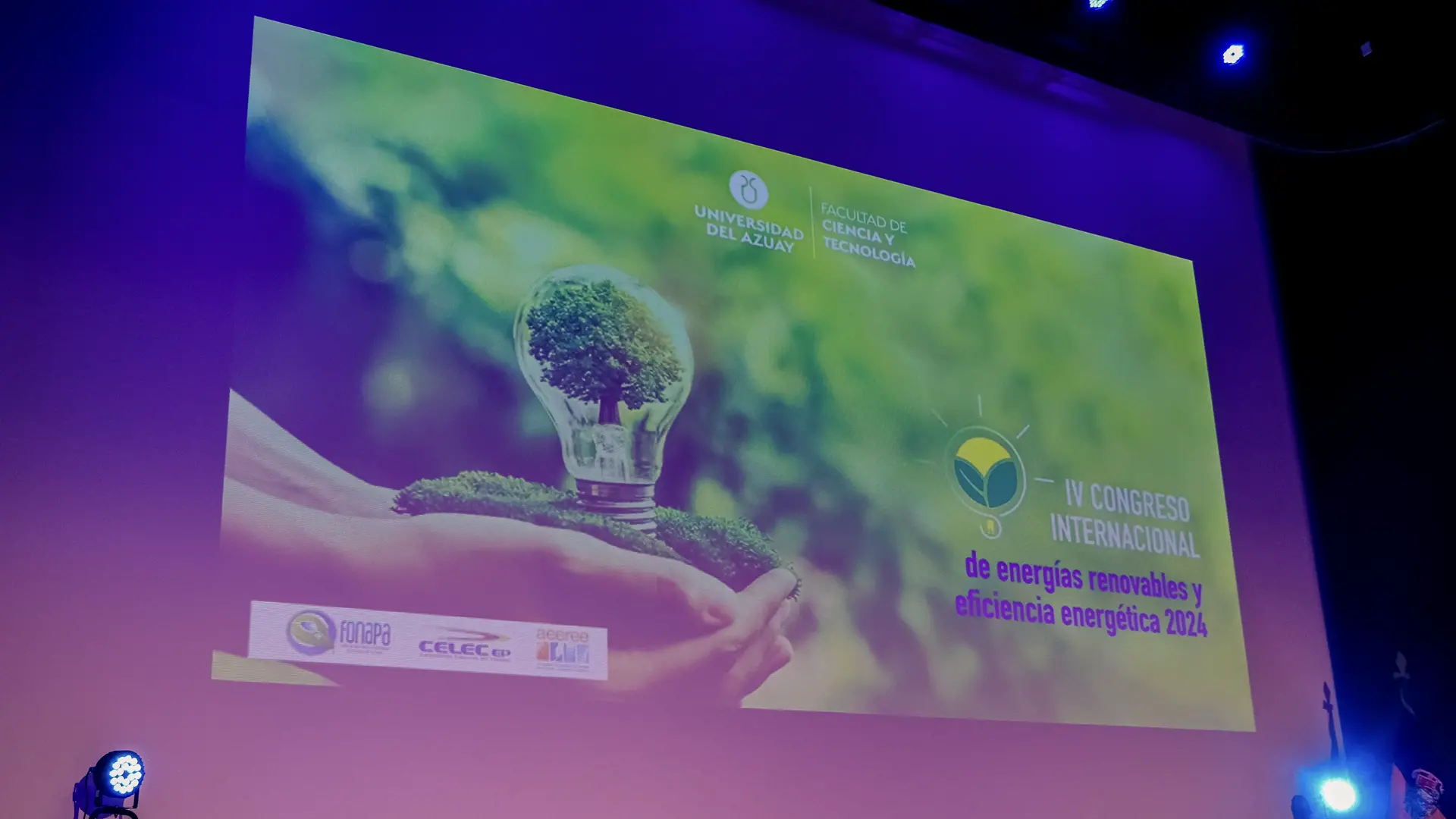 Inauguración del IV Congreso Internacional de Energías Renovables y Eficiencia Energética 