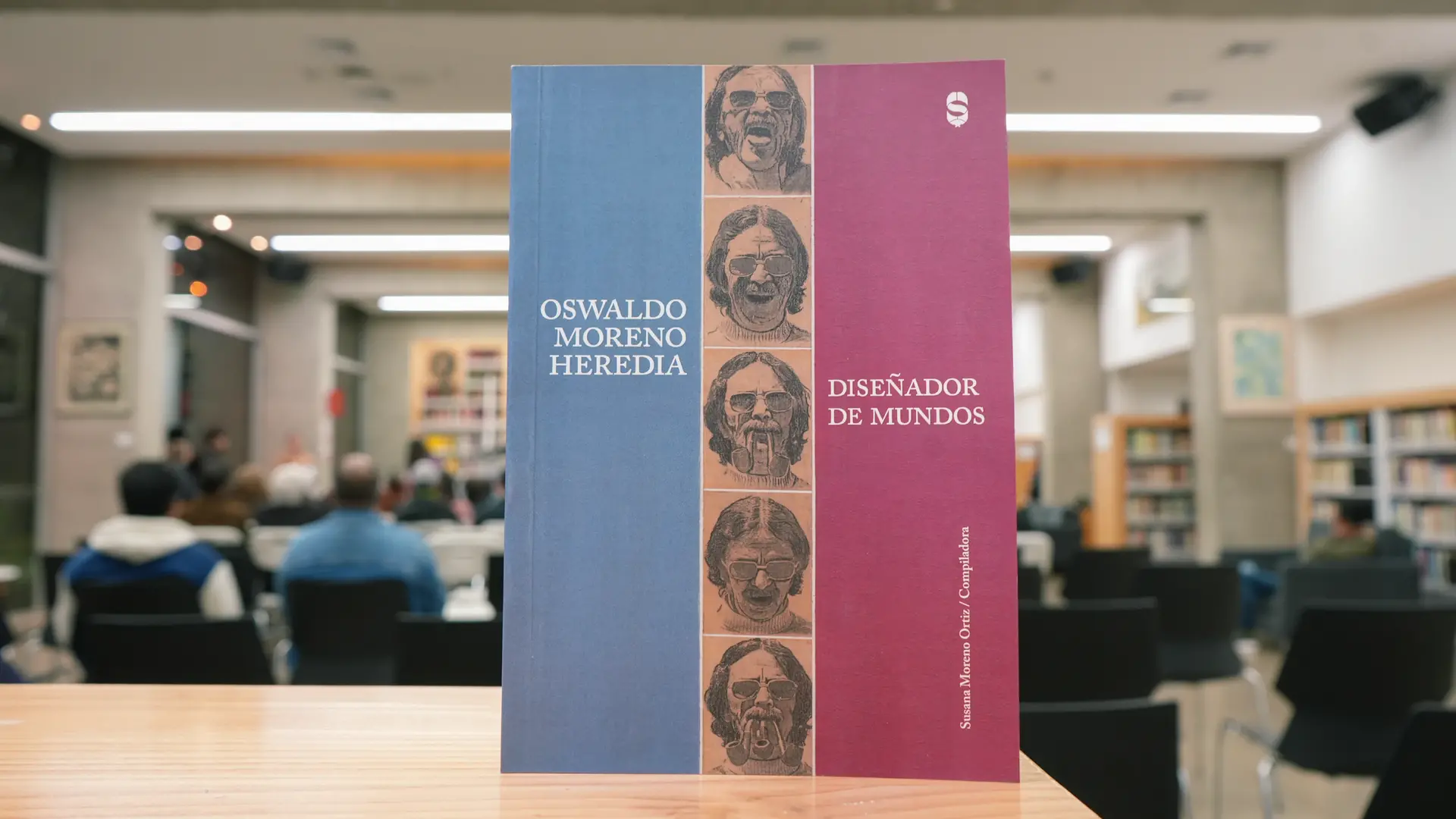 Oswaldo Moreno Heredia, diseñador de mundos: presentación de libro