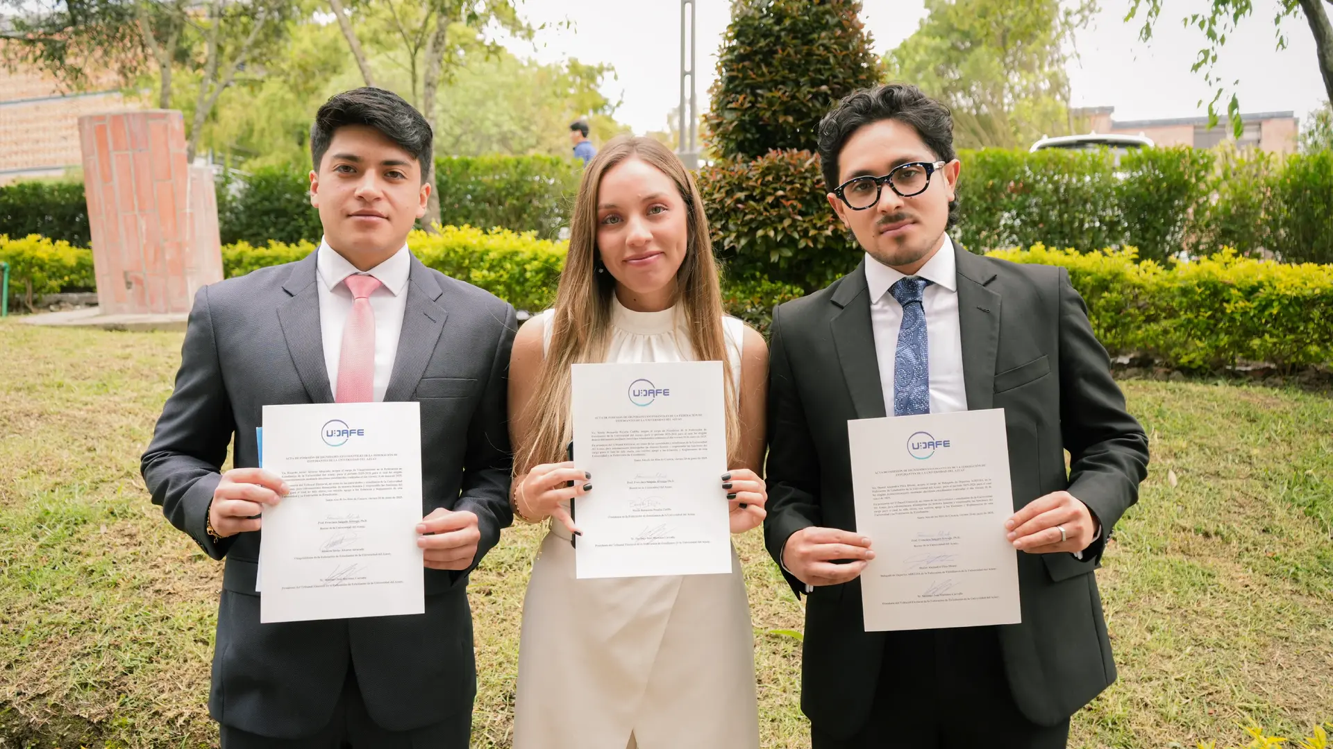 Acto de posesión de los nuevos representantes estudiantiles 2025 - 2026