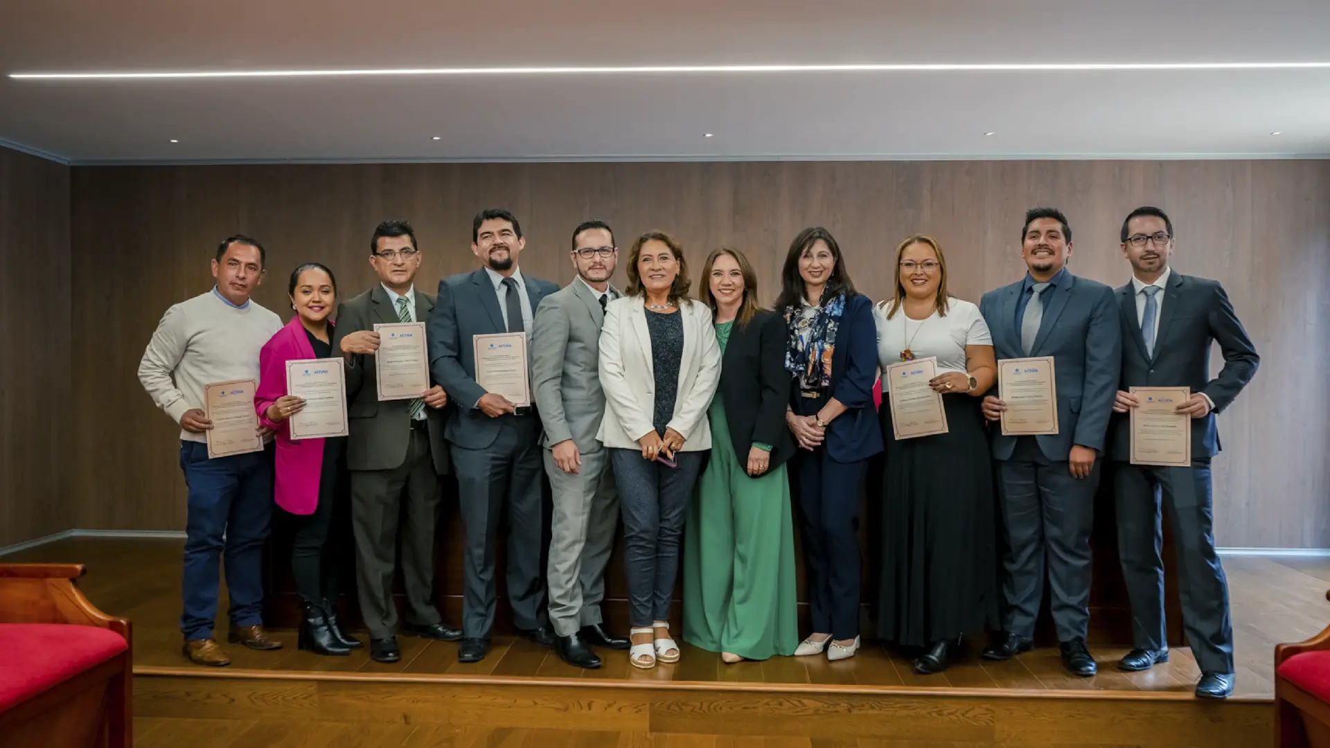 Posesión de los nuevos representantes de la Asociación de Empleados y Trabajadores