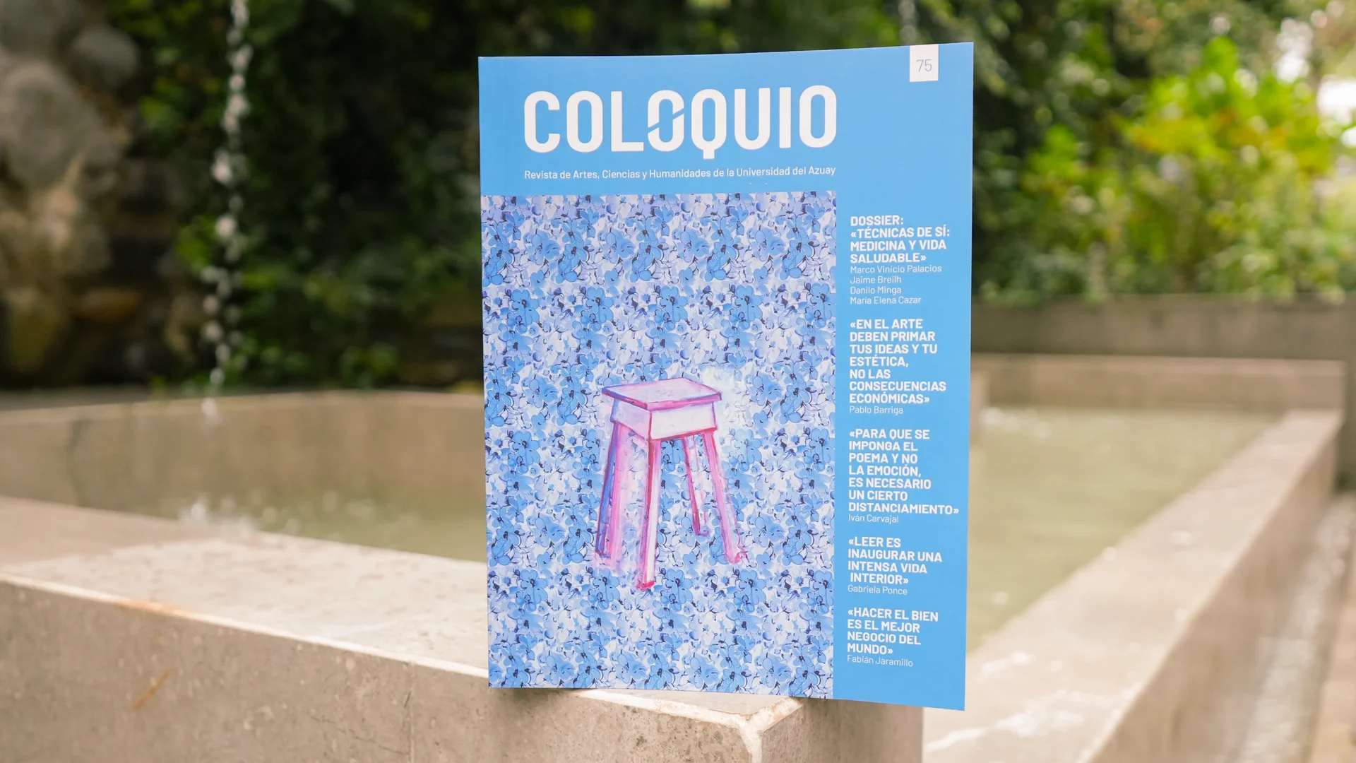 Coloquio Núm. 75: presentación de la revista